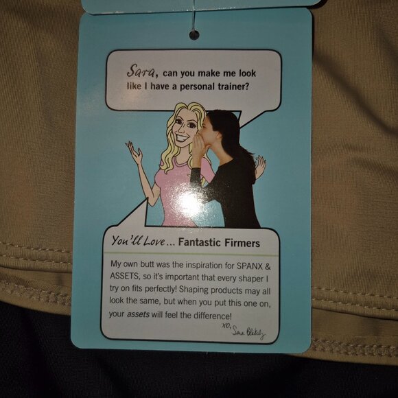 NWT SPANX Love Your Assets Open Bust Cami - Nude (L) - Picture 2 of 5